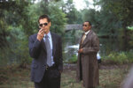 Mystic River (2003) - Kevin Bacon, Laurence Fishburne