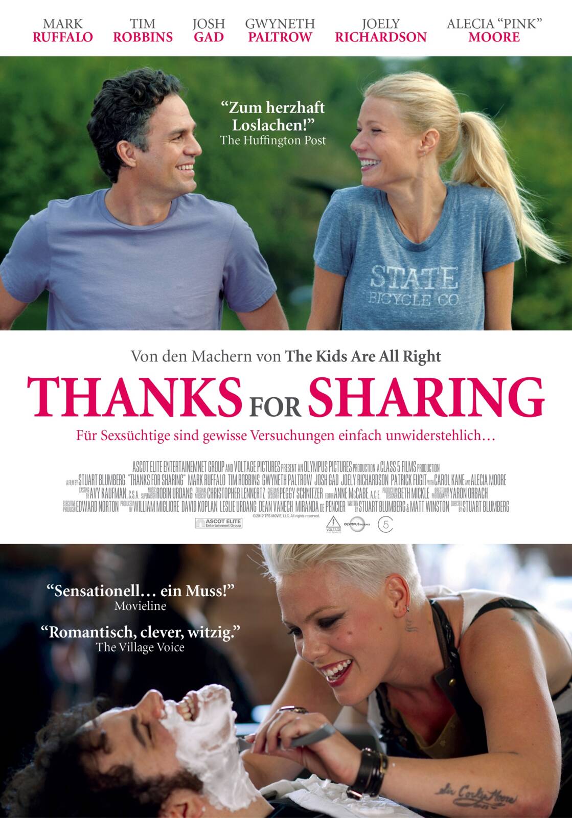 Thanks For Sharing Movie Poster Thanks For Sharing Movie Poster