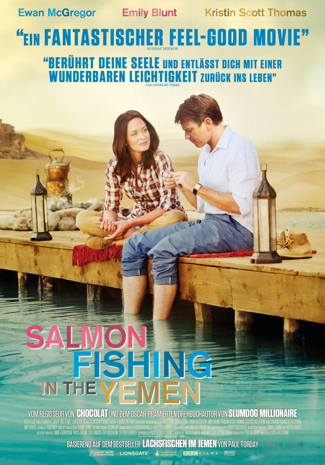 SALMON FISHING IN The Yemen (R-4 DVD) Emily Blunt Kristin Scott Thomas  $7.00 - PicClick AU