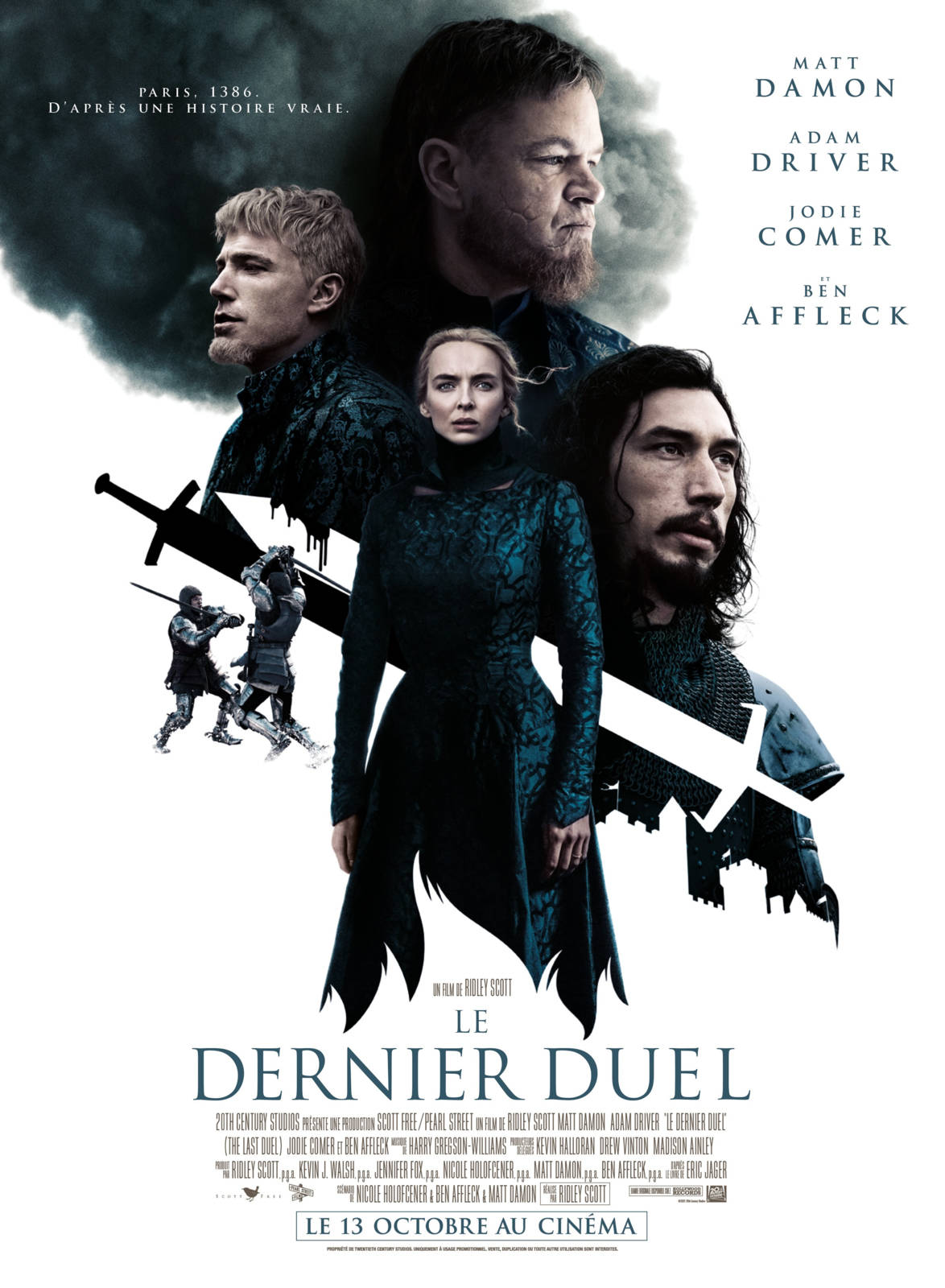 Le Dernier Duel, le nouveau film de Ridley Scott