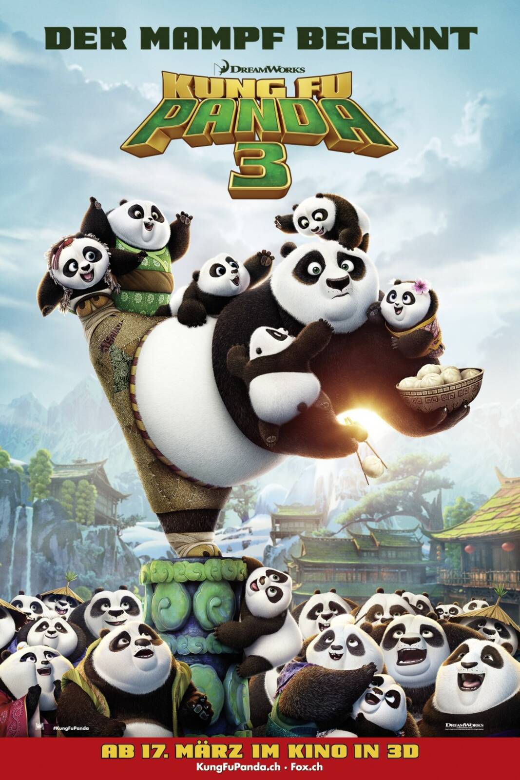 Film Kung Fu Panda 3 Cineman