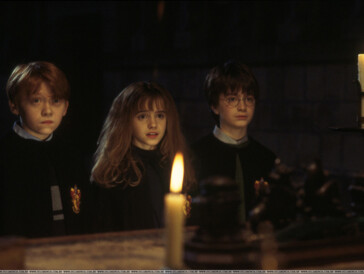 Ron, Hermine und Harry – ein eingeschworenes Team im Kampf gegen die dunklen Mächte.