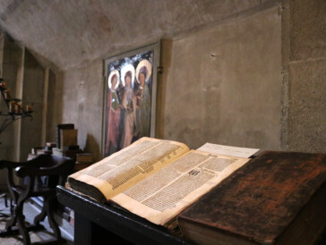 Stefan Haupts Vision war es, das Set von «Zwingli» im Grossmünster historisch authentisch gestalten zu können.