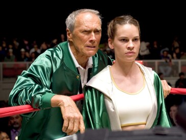 Clint Eastwood und Hilary Swank in «Million Dollar Baby»