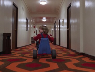 Das ikonische Teppichmuster aus «The Shining» taucht auch in «Toy Story» auf.