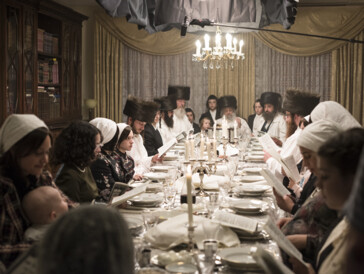 Sur le tournage de «Unorthodox».