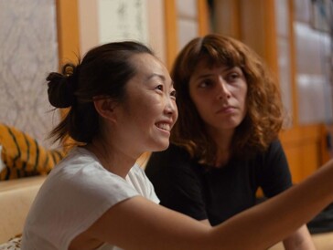 Lulu Wang sur le tournage de «L'Adieu»