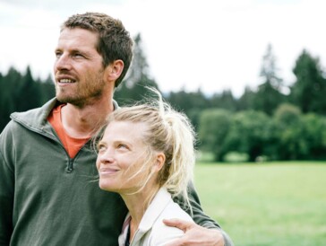 Mélanie Thierry et Pierre Deladonchamps dans Le Vent Tourne