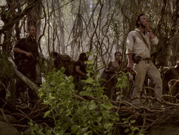 Vogel (Walton Goggins) et son armée