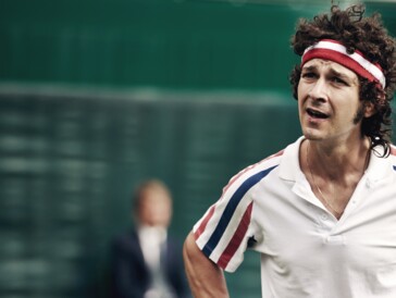 Shia LaBoeuf spielt den amerikanischen Hitzkopf John McEnroe.