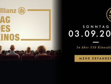 Es ist wieder so weit! Der Allianz Tag des Kinos im September 2023