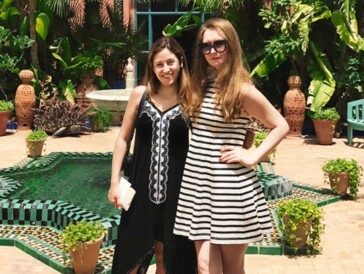 Rachel DeLoache Williams (links) und Anna Sorokin (rechts) im Urlaub in Marrakesch.
