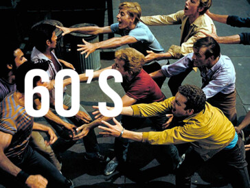 West Side Story de Jerome Robbins & Robert Wise, Oscar du Meilleur film en 1962