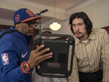 Spike Lee und Adam Driver am Set von «BlacKkKlansman».