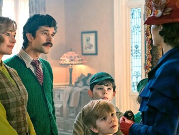 Mary Poppins in ihrem neuen superkalifragilistikexpialigetischen Abenteuer.
