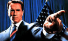 Arnold Schwarzenegger auf der Anklagebank