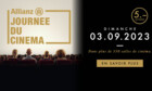 C'est reparti pour un tour ! La Journée du Cinéma Allianz revient en septembre 2023