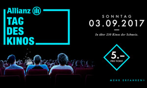 Für einen Fünfliber ins Kino: Der «Allianz Tag des Kinos» macht's möglich