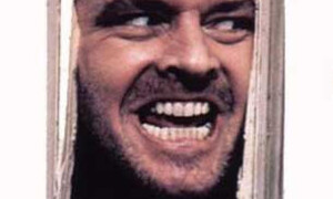 Jack Nicholson zeigt Zähne