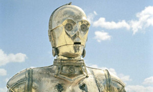 Star Wars' C-3PO verkauft Autogramme