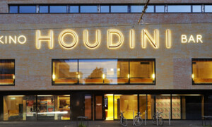 Brand im Kino Houdini